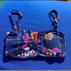 Maaji multicolor reversible bikini top size s